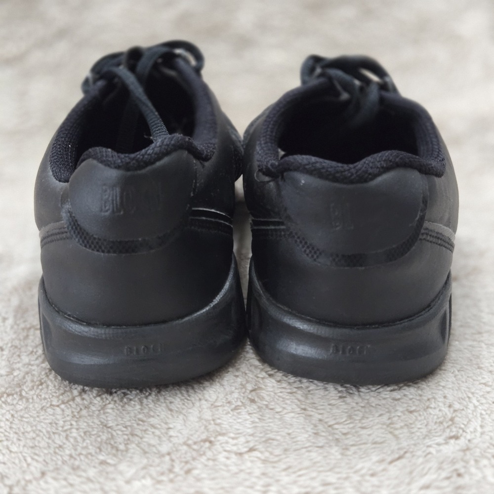 Bloch Black Dancing Sneakers Shoes Size 8.5 Performance Lace-up - Picture 8 of 8